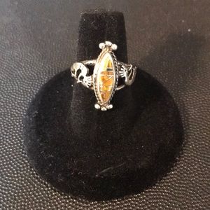 Steve Francisco Inlaid Spiny Oyster Ring